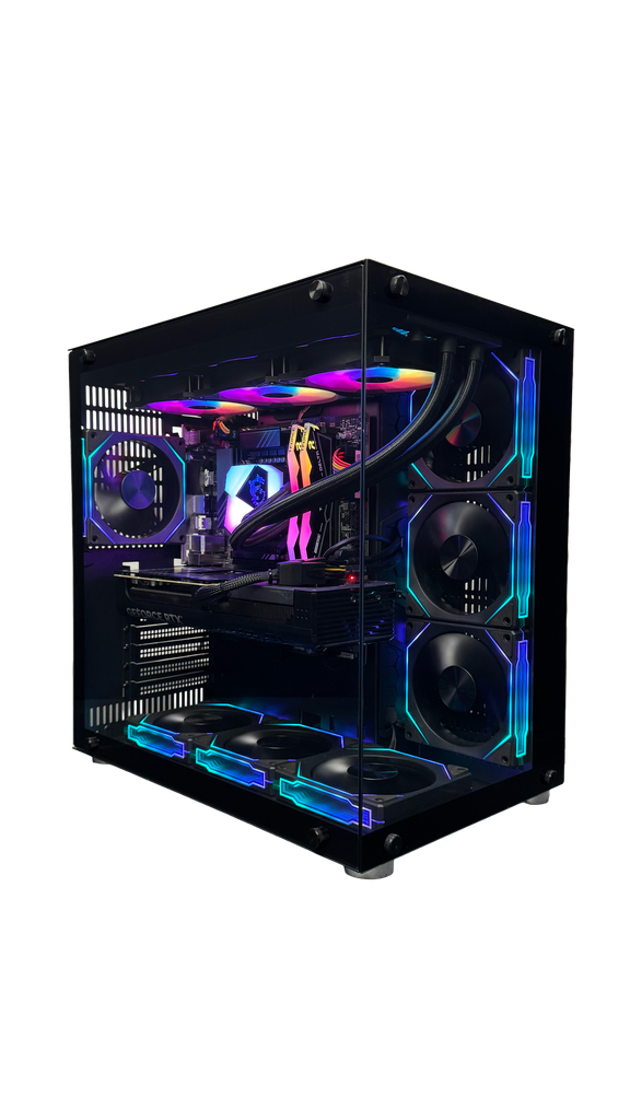 مي اكسايت تجميعة بي سي العاب G7ATX الوحش DDR5 انتل كورi5 14400F كرت شاشة RTX 5070 