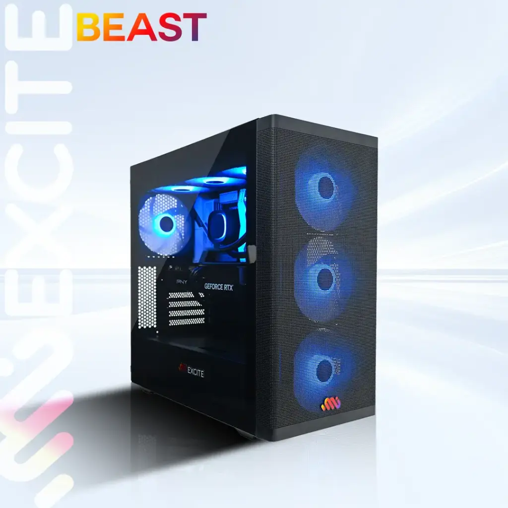 تجميعة بي سي تركيب جاهز العاب قيمنق M4EATX الوحش DDR5 رايزن 7 7800X3D كرت شاشة RTX 5080