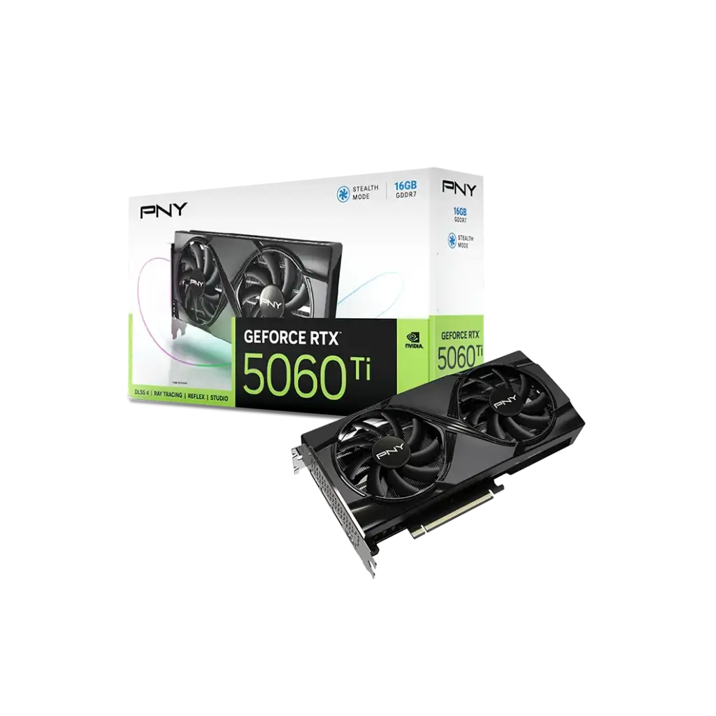 PNY GEFORCE RTX 5060 Ti 16GB Dual Fan Graphic Card