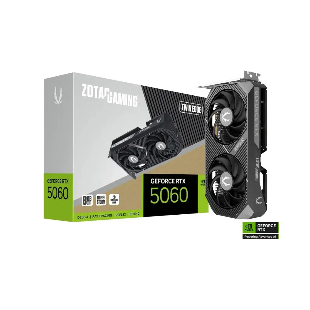 ZOTAC GAMING GeForce RTX 5060 Twin Edge 8GB GDDR7