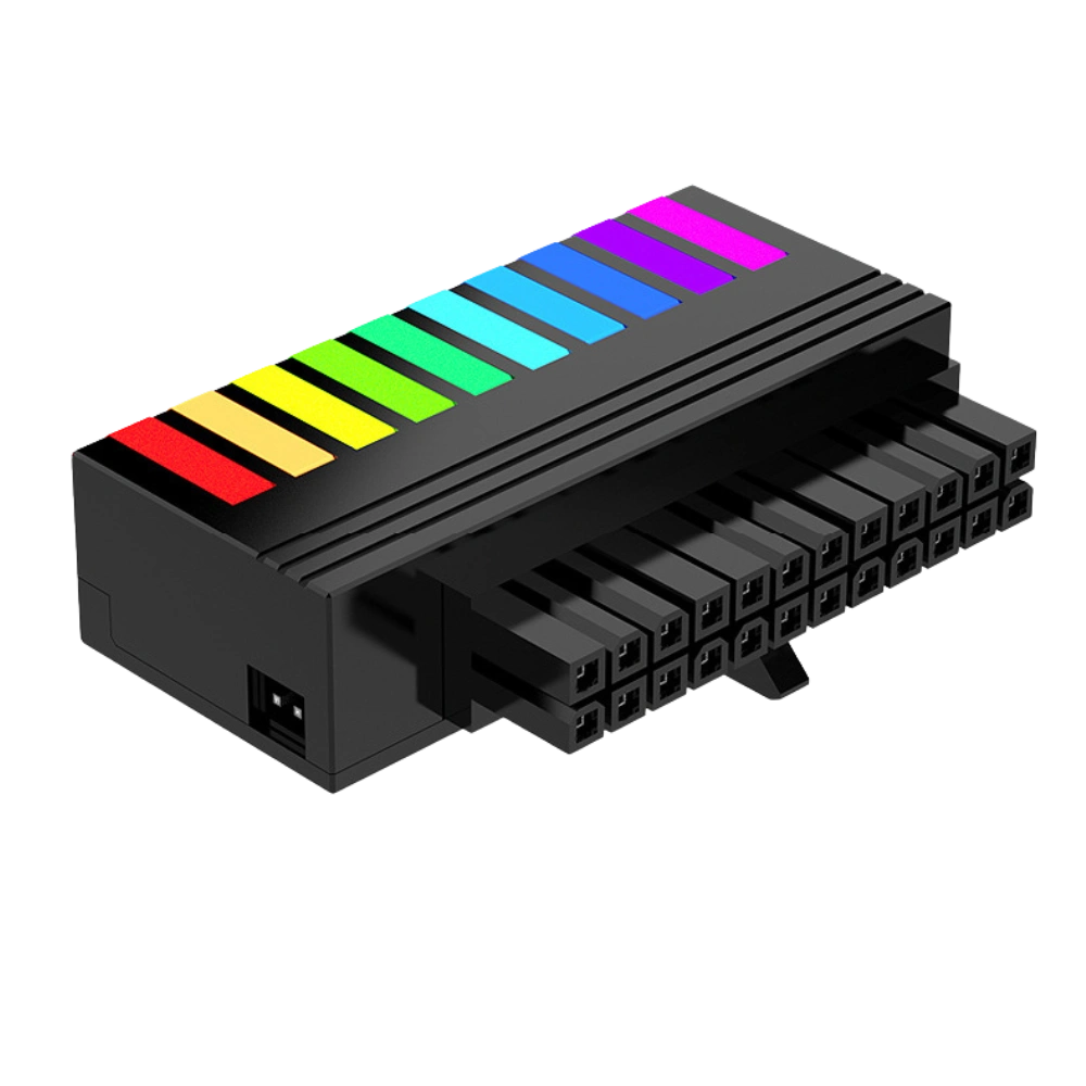 PSU24PIN ARGB RGB BLACK ADAPTER