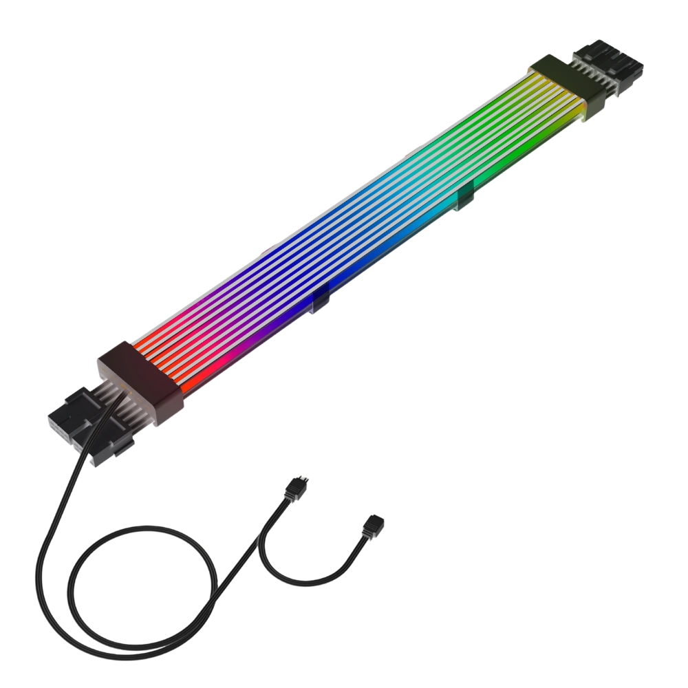 SPEAR 8PIN Rainbow ARGB PIN Cable Black