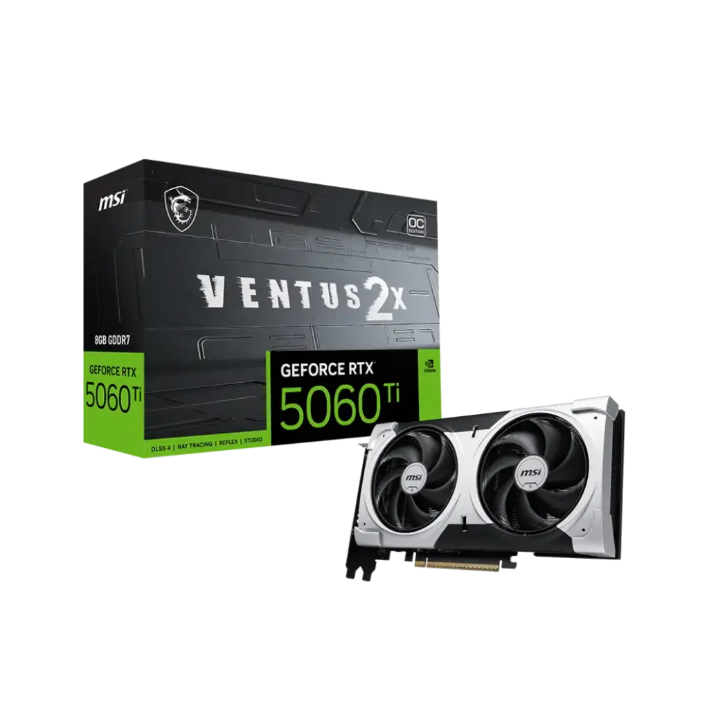MSI GeForce RTX 5060 Ti VENTUS 2X 8G OC PLUS 