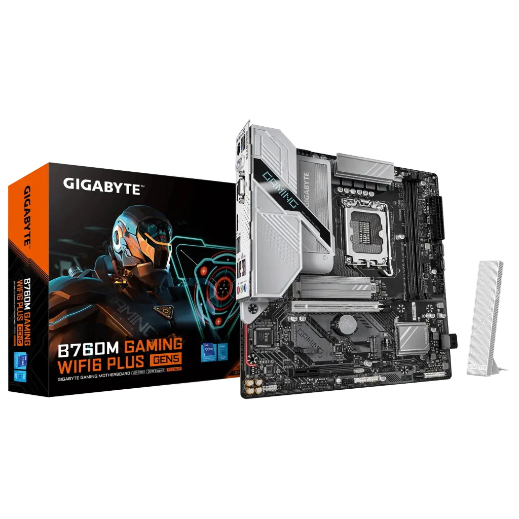  Gigabyte B760M GAMING WiFi6E GEN5 DDR5  لوحة ام
