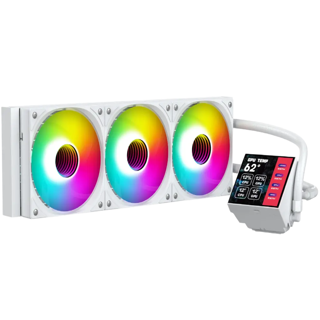 SPEAR HAYDROCOREX360LCD Liquid Cooler White