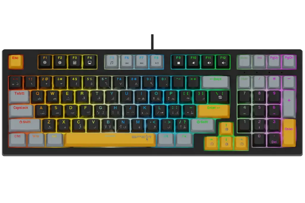 SPEAR SMK-87 MICHANICAL RGB GAMING KEYBOARD