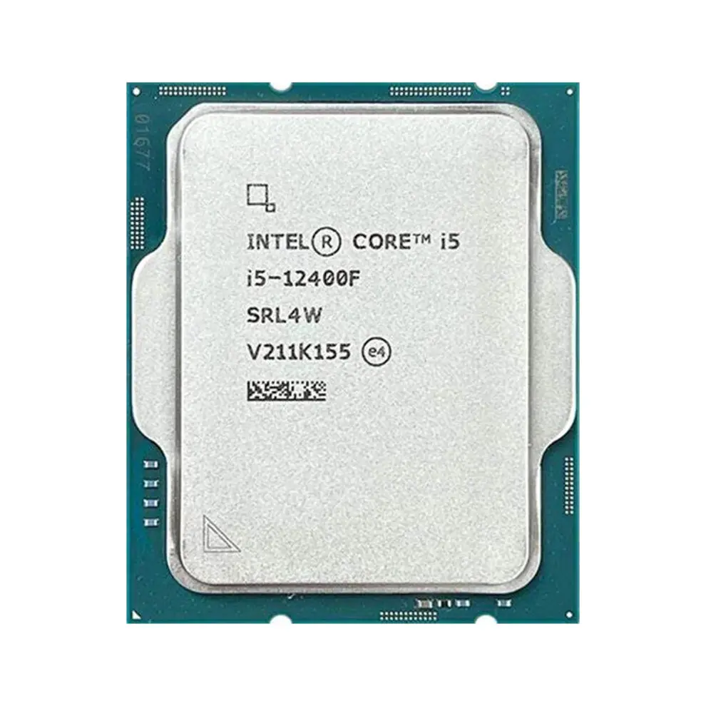 Intel Core i5 12400F Tray Process