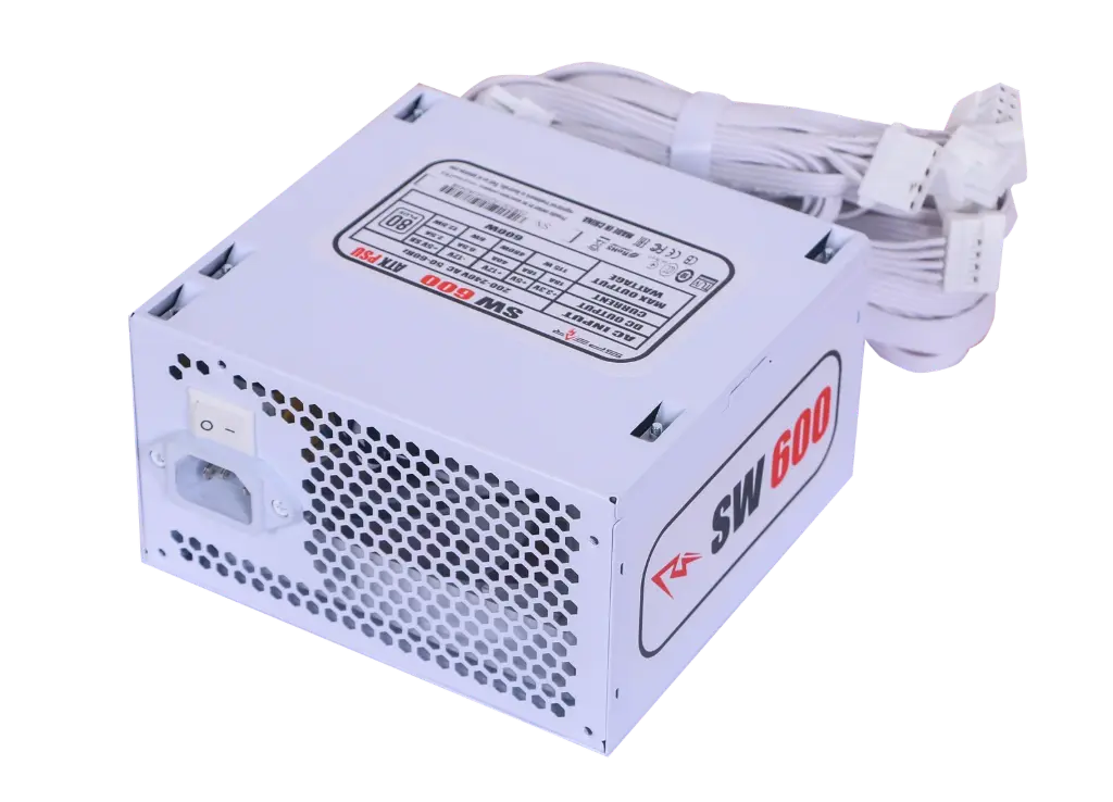 SPEAR SW600 White 600W +80 Pwoer Supplay 