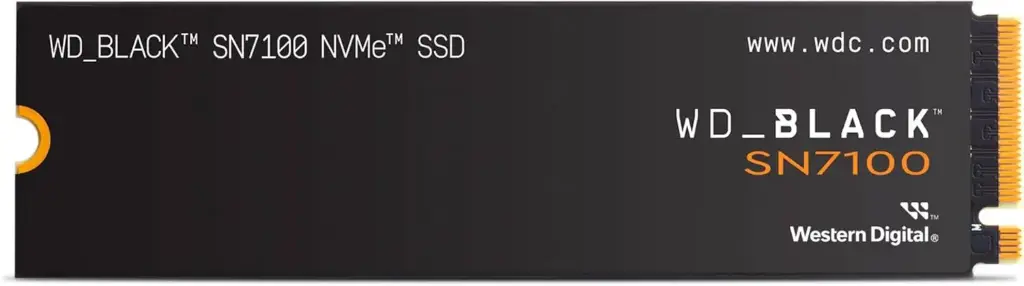   WD BLACK SN7100 NVMe Internal SSD Gen4 PCIe, M.2 2280, Up to 7,250 MB/s  وحدة تخزين ويسترن ديجيتال