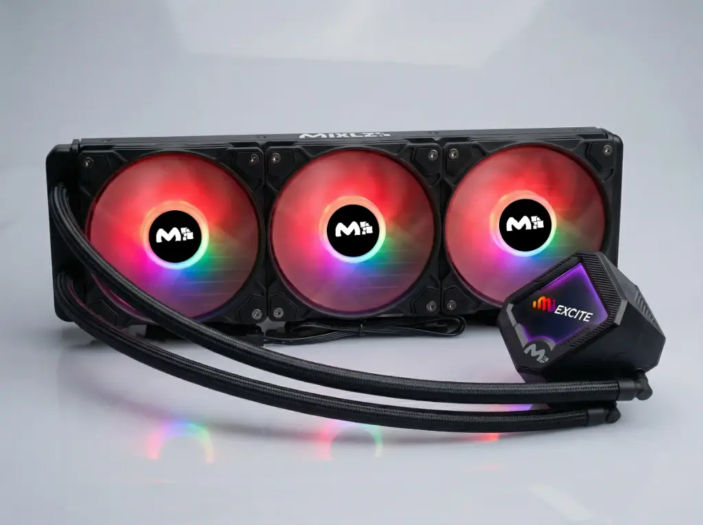 MIXLZ AK-B360-03 CPU Liquid Cooler Black