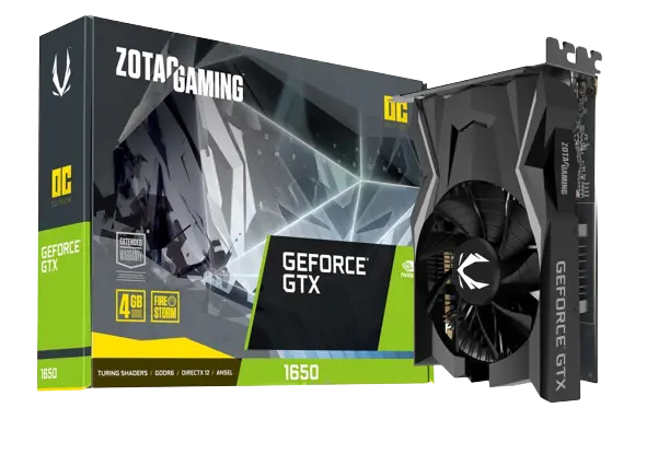 ZOTAC GTX 1650 OC 4GB Graphic Card