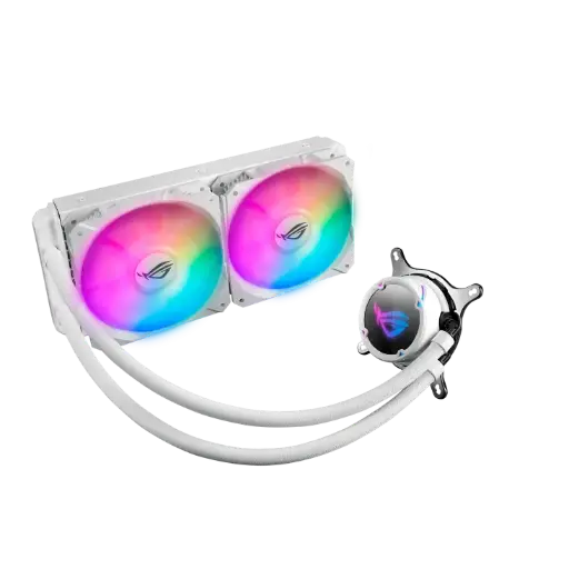 ASUS ROG Strix Liquid CPU Cooler LC 240 RGB White مبرد مائي