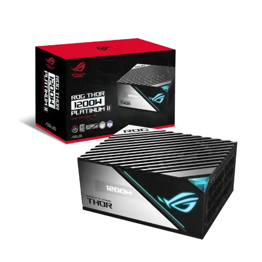  باور سبلاي أسوس بلاتينيوم ROG THOR 1200W Platinum II GAMING 