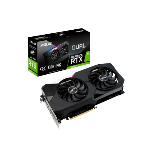 ASUS Dual RTX 3060 Ti GeForce V2 OC 8GB GRAPHIC CARD