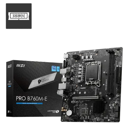 MSI PRO B760M-E DDR5 Motherboard