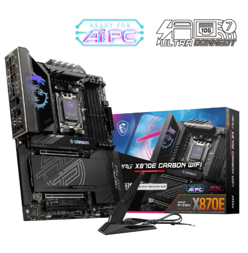 اللوحة الام ام اس اي  MPG X870E CARBON WIFI AMD
