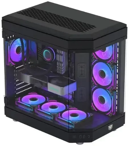 صندوق كمبيوتر ASA INFINITY AQUA 7 ARGB Fans 