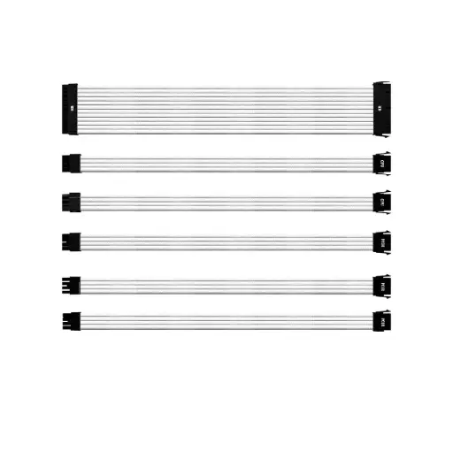 Cooler Master PSU Extension Cable Kit White