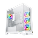 Xigmatek Endorphin Ultra White With 5 ARGB Fans Mid-Tower Case