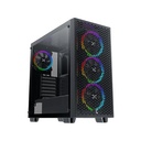 XIGMATEK GAMING G PRO 4 ARGB Fan Case Black