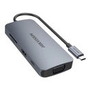 موزع USB-C من HIKSEMI متعدد المهام 8  في 1