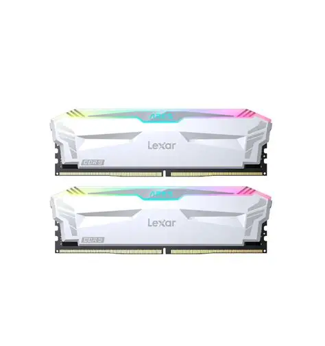 Lexar ARES RGB DDR5 32GB (2x16GB) 6400MHz – White