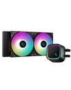 DEEPCOOL LE520 ARGB AIO 240mm CPU Liquid Cooler Black