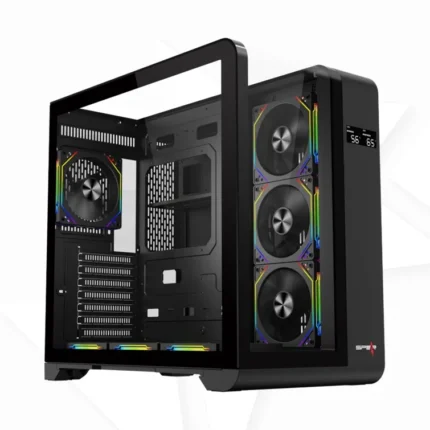 Spear Gaming MEER PRO ATX 7 ARGB Fan Case White