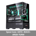 كيس اسبير ابيض 6مراوح  Spear Case EATX WHITE ARGB TURM