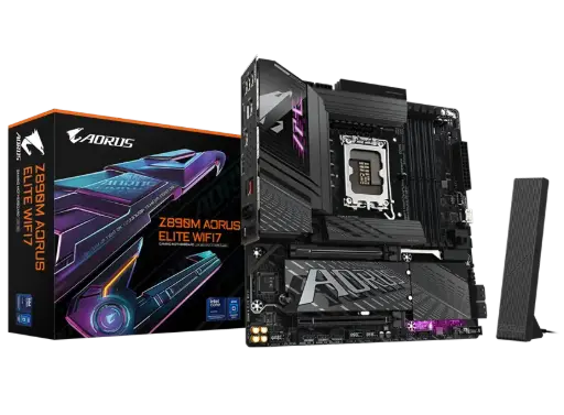 GIGABYTE Z890M AORUS ELITE WIFI7 MOTHERBOARD