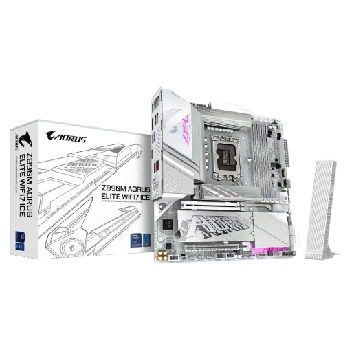 اللوحة الأم جيجابايت Z890M AORUS ELITE WIFI7 ICE 