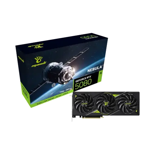 MANLI NEBULA GEFORCE RTX 5080 16GB GDDR7 Graphic Card