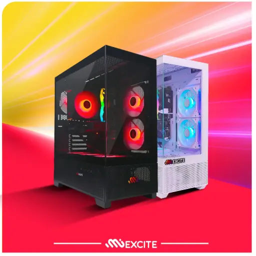 MIEXCITE Gaming PC G6MATX ECO DDR5 Core i5 12400F CPU RTX 3050 GPU