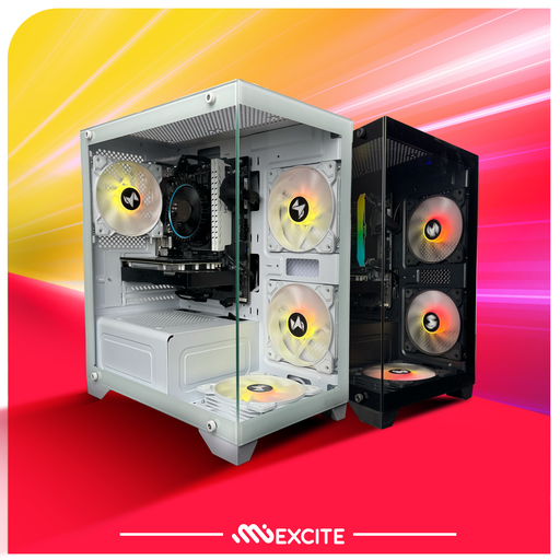 MIEXCITE Gaming PC G4MATX ECO DDR4 Core i5 12400F CPU RTX 3060 GPU
