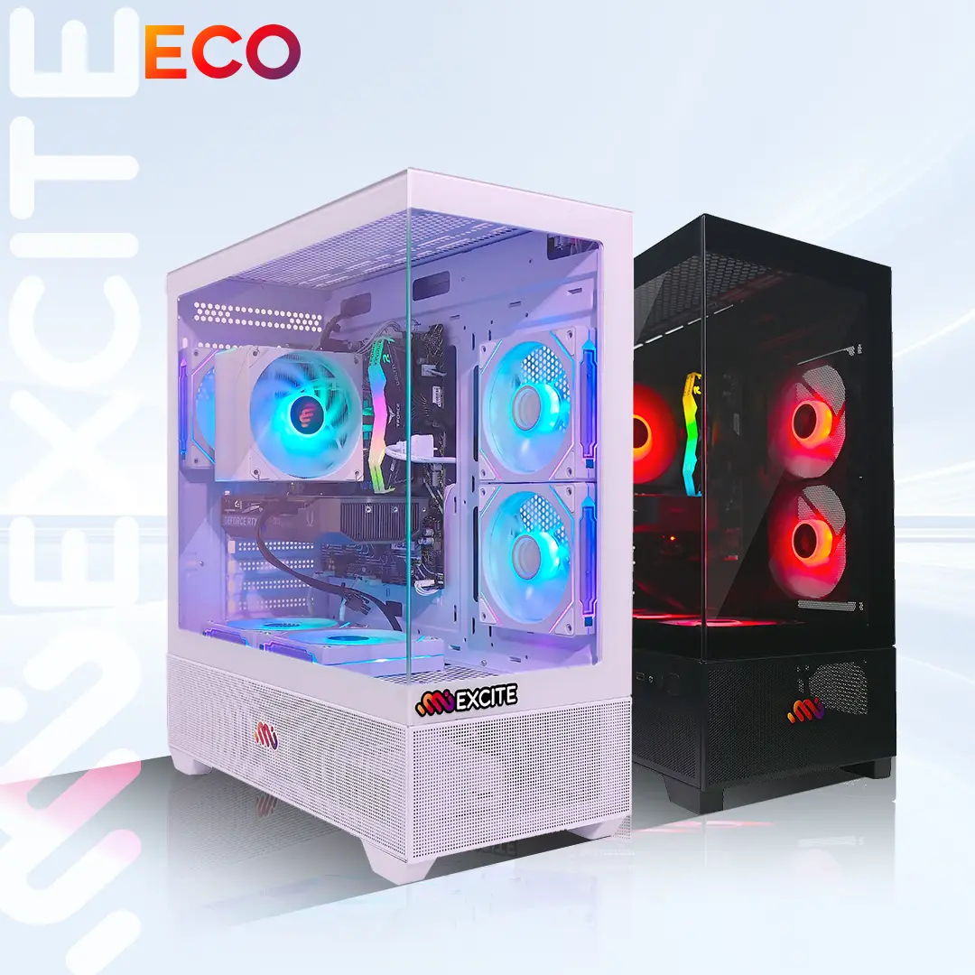 Gaming PC Desktop Prebuilt Tower G6MATX ECO Core i5-14400F | RTX