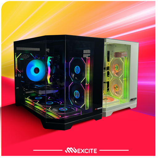 MIEXCITE Gaming PC G6MATX PRO DDR5 Core i7 14700F CPU RTX 3060 GPU