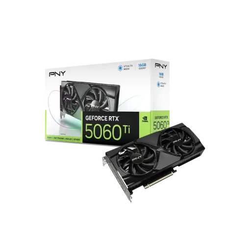PNY GEFORCE RTX 5060 Ti 16GB Dual Fan Graphic Card