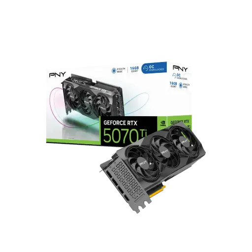 PNY GeForce RTX™ 5070 Ti 16GB OC Triple Fan 