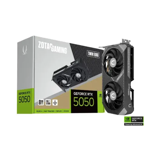 ZOTAC GAMING GeForce RTX 5050 Twin Edge 8GB GDDR6
