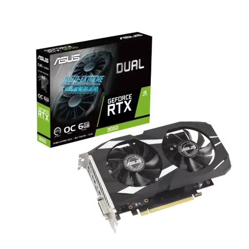 ASUS Dual RTX 3050 GeForce OC 6GB  