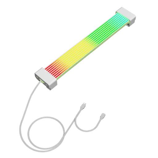 SPEAR 8PIN Rainbow ARGB PIN Cable White