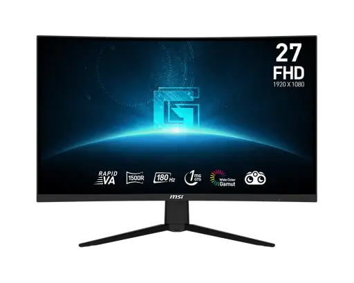 MSI G27C3F Curved Gaming Monitor شاشة قيمنق منحنيه