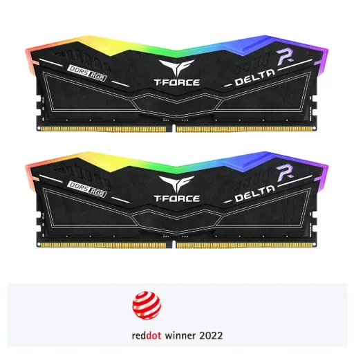 TeamGroup T-Force Delta RGB DDR5 16GB (2x8GB) 5200GHz Black