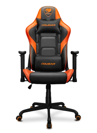 COUGAR Gaming CHAIR ARMOR ELITE كرسي چيمنچ برتقالي