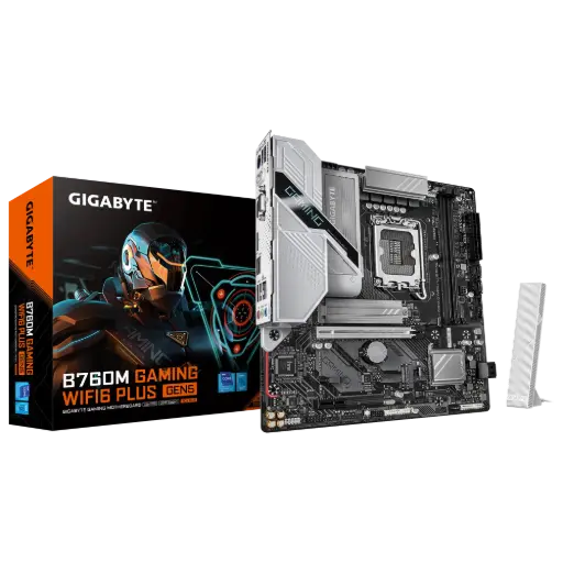  Gigabyte B760M GAMING WiFi6E GEN5 DDR5  لوحة ام