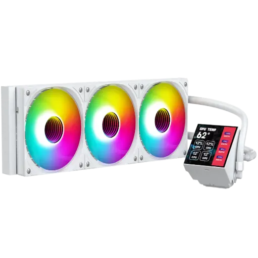 SPEAR HAYDROCOREX360LCD Liquid Cooler White