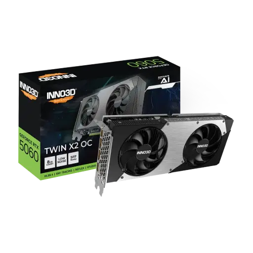  INNO3D GeForce RTX 5060 TWIN X2 OC 8G 
