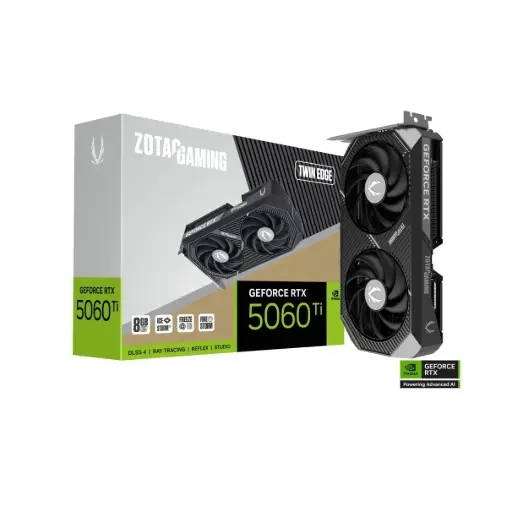 ZOTAC GAMING GeForce RTX 5060 Ti 8GB Twin Edge GDDR7