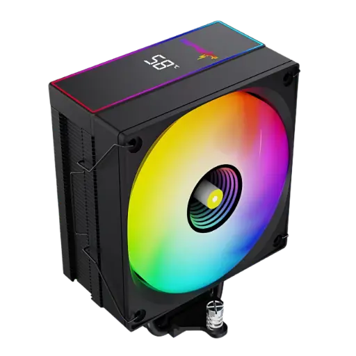 SPEAR H400PROT PWM ARGB Cooler Black Color مبرد هوائي سبير