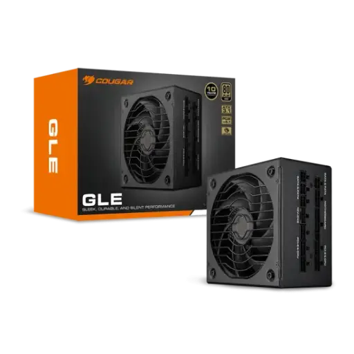 COUGAR GLE 1200W 80PLUS Gold Full Modular ATX 3.1 مزود طاقة كوجر